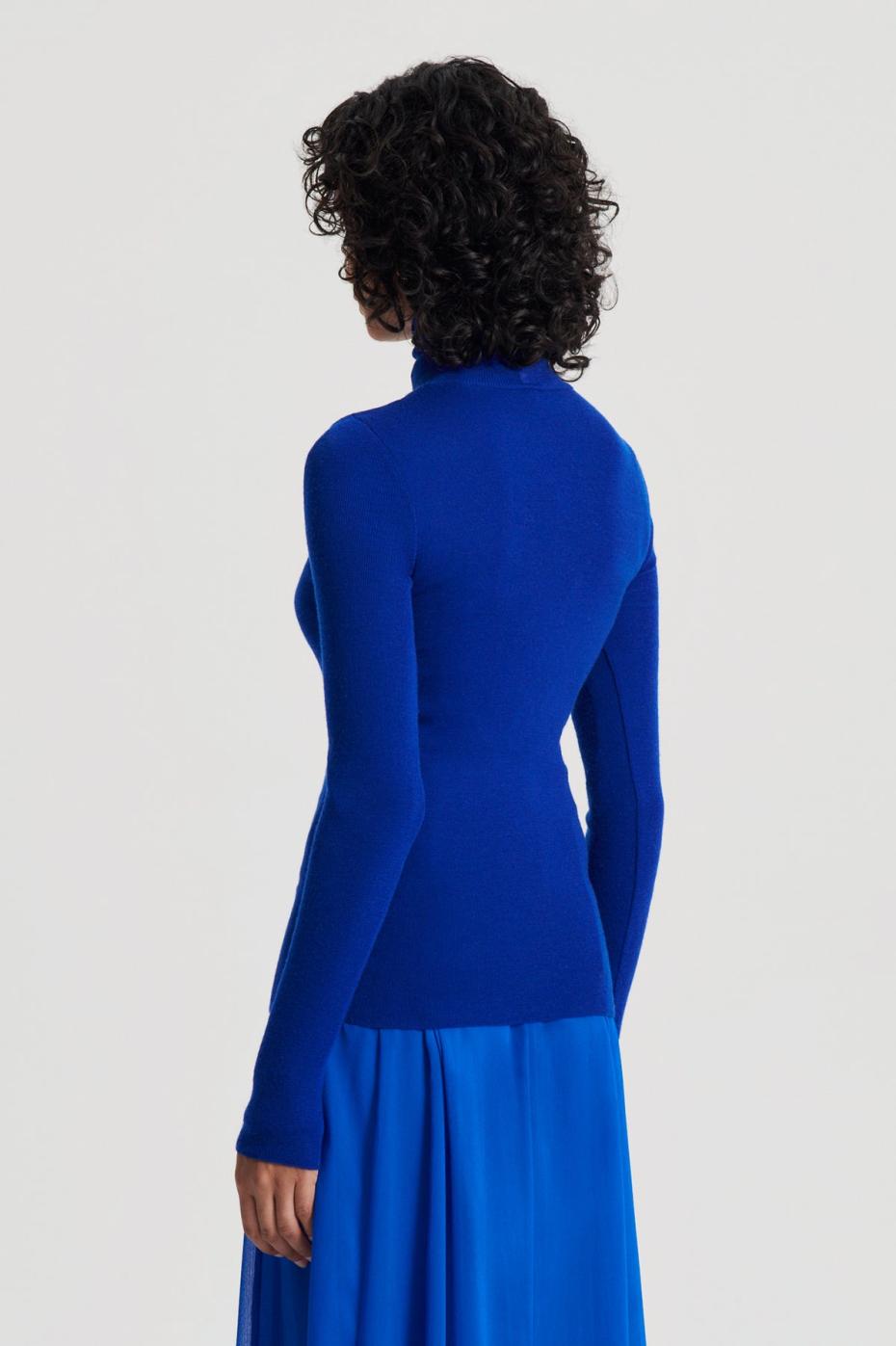 Babywool | Women Scanlan Theodore BABYWOOL POLO Cobalt