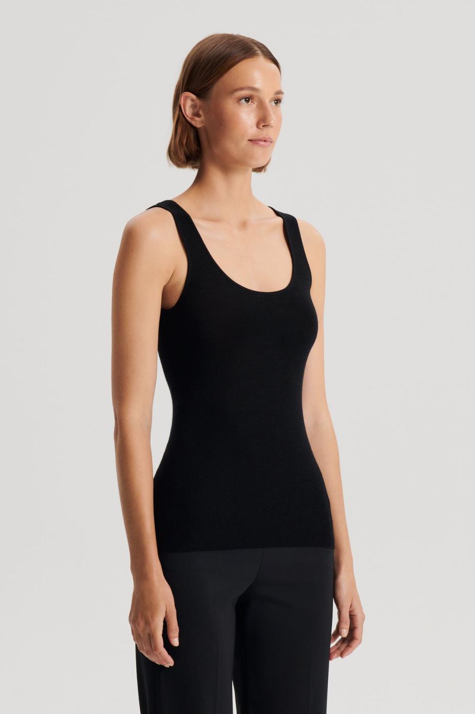 Babywool | Women Scanlan Theodore BABYWOOL SINGLET Black All