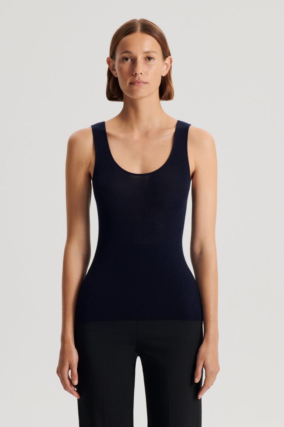 Babywool | Women Scanlan Theodore BABYWOOL SINGLET Navy All