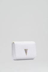 Bags | Women Scanlan Theodore MINI TRIANGLE DIAMANTE BAG White