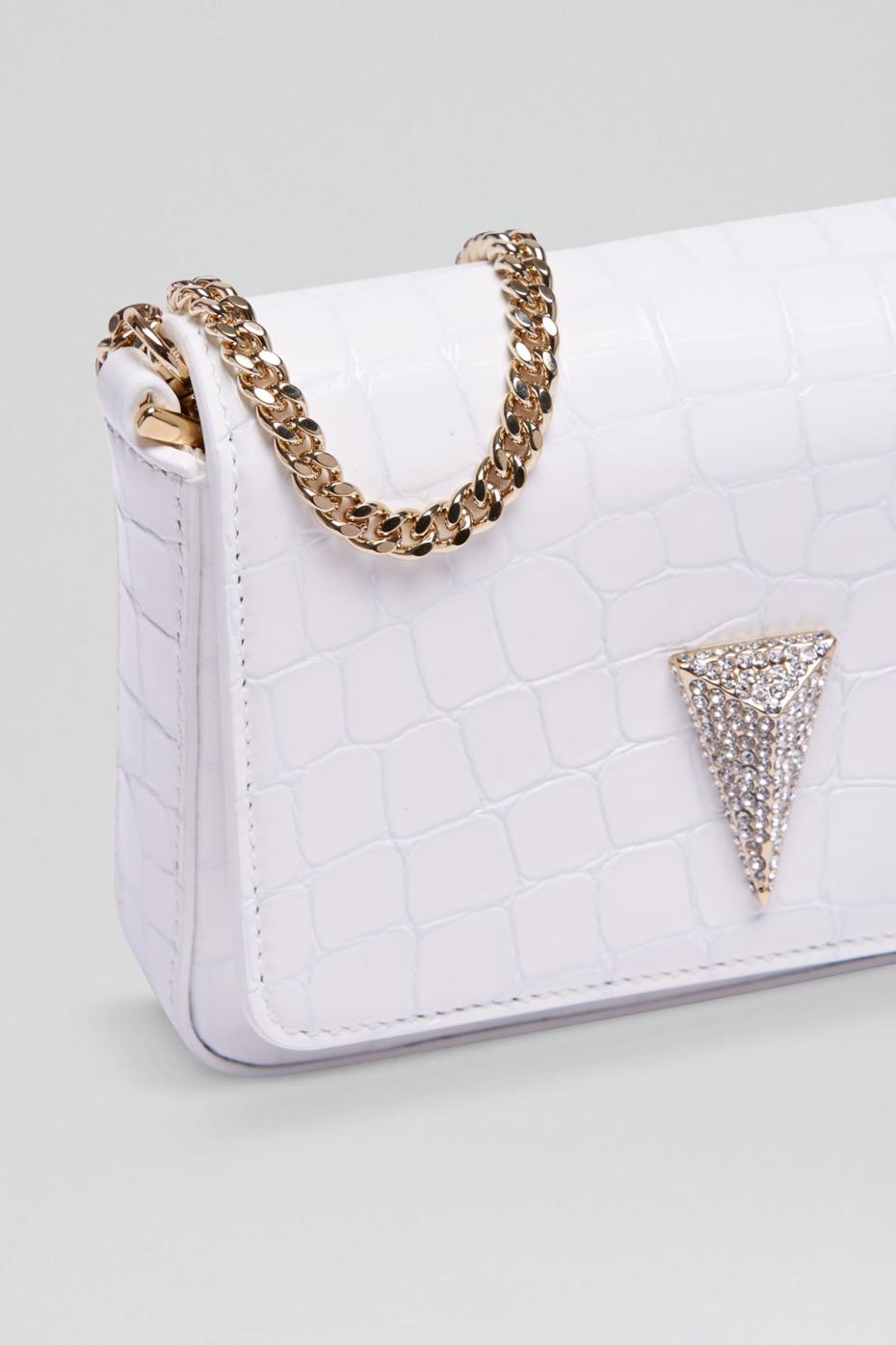 Bags | Women Scanlan Theodore MINI TRIANGLE DIAMANTE BAG White