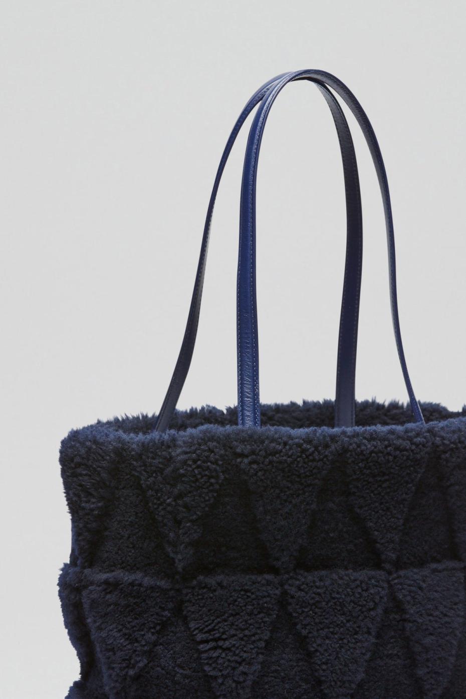 Bags | Women Scanlan Theodore SHEARLING TOTE Dark.navy