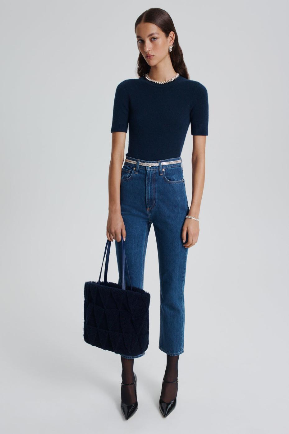 Bags | Women Scanlan Theodore SHEARLING TOTE Dark.navy