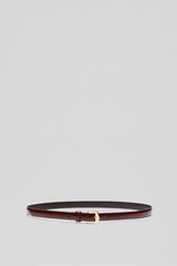 Belts | Women Scanlan Theodore POINTED BUCKLE BELT 1.5 Bordo
