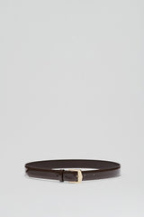 Belts | Women Scanlan Theodore POINTED BUCKLE BELT 2.5 Dark.chocolate