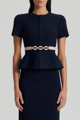 Belts | Women Scanlan Theodore RESIN CHUNKY TRIM BELT 2.5 Chalk.pink