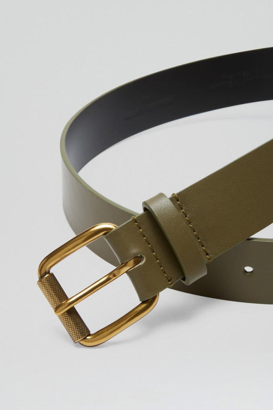 Belts | Women Scanlan Theodore ROLLER BUCKLE BELT 3 Army