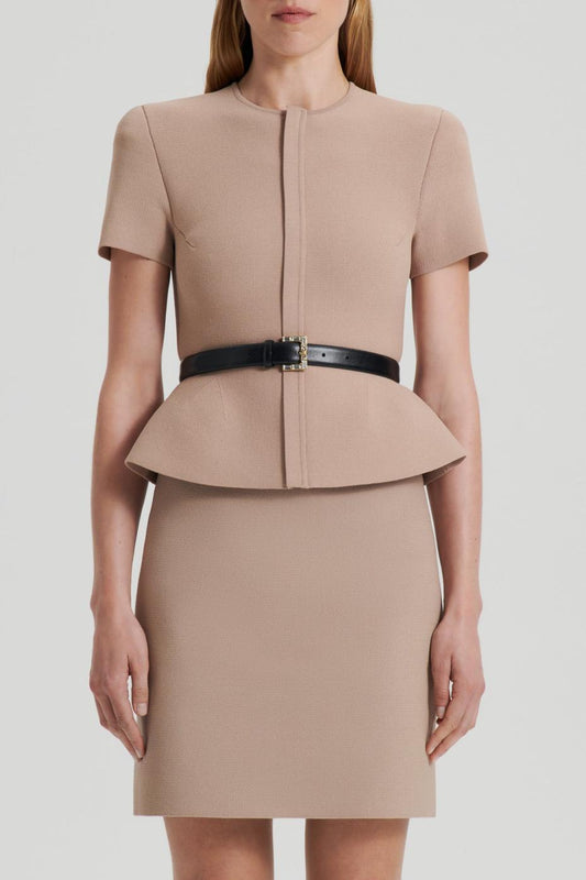 Belts | Women Scanlan Theodore STRASS BUCKLE BELT 2.5 Black