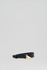 Belts | Women Scanlan Theodore TRIANGLE TRIM BELT 1.2 Nero