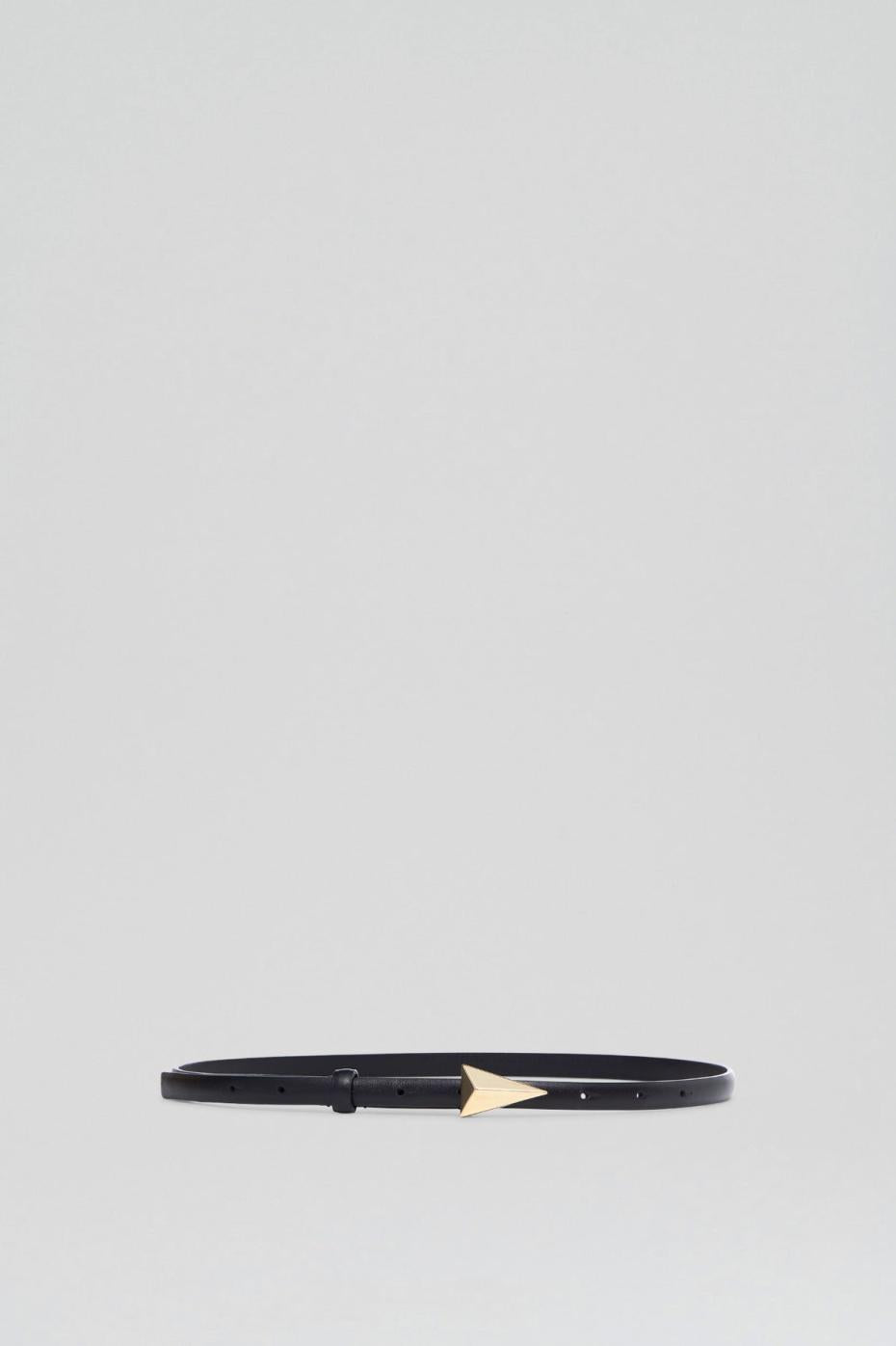 Belts | Women Scanlan Theodore TRIANGLE TRIM BELT 1.2 Nero
