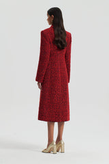 Coats | Women Scanlan Theodore BOUCLE COAT Red