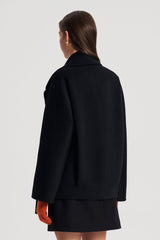 Coats | Women Scanlan Theodore COCOON SLEEVE COAT Black