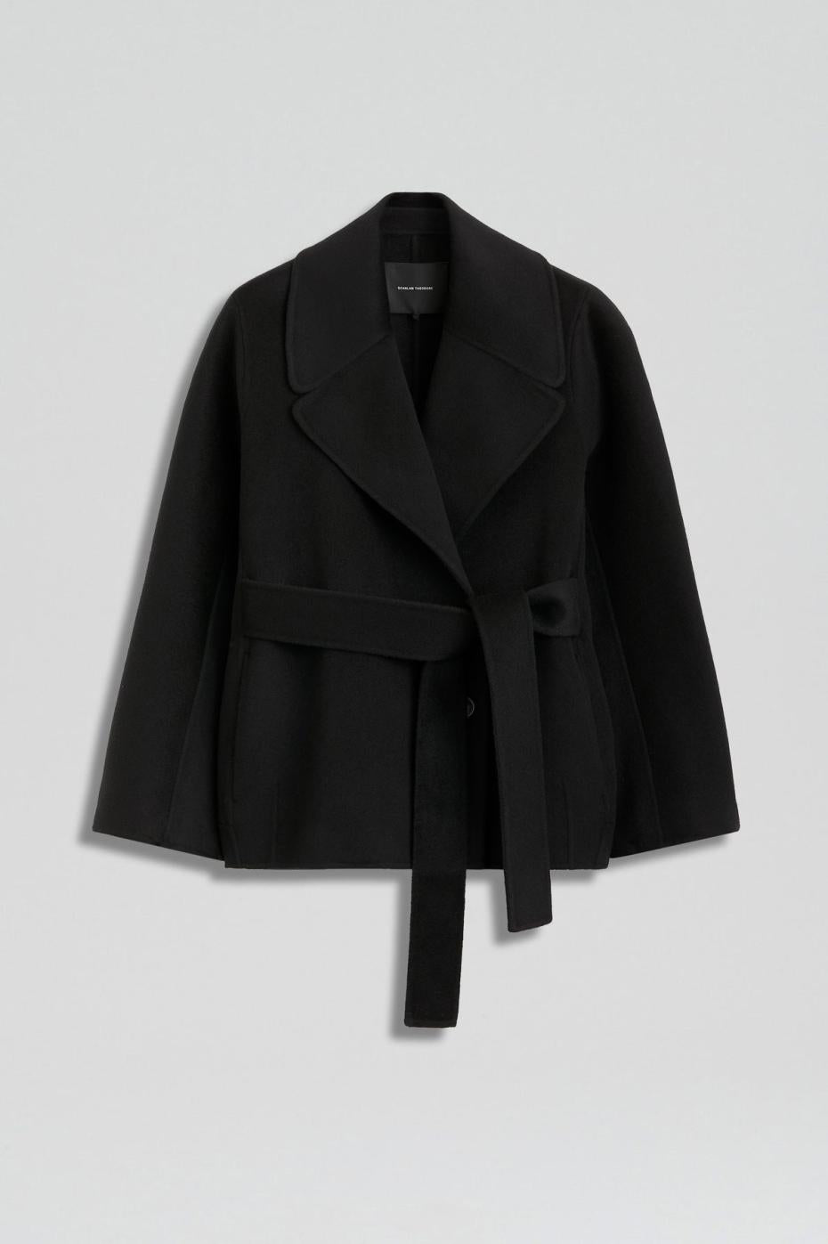 Coats | Women Scanlan Theodore COCOON SLEEVE COAT Black