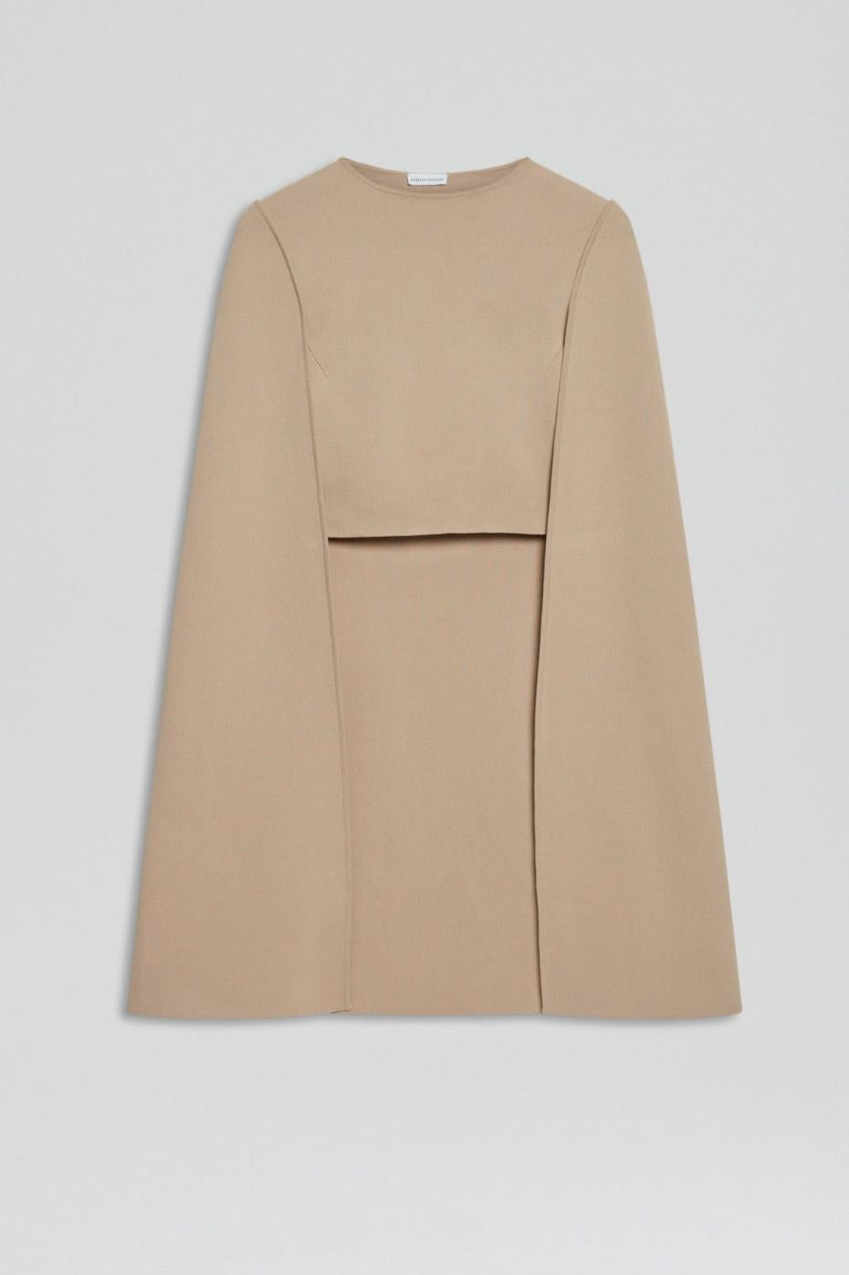 Coats | Women Scanlan Theodore CREPE KNIT CAPE TOP Oat
