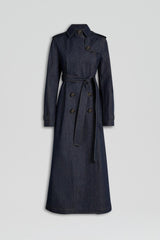Coats | Women Scanlan Theodore DENIM TRENCH Indigo.s