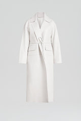 Coats | Women Scanlan Theodore LEATHER BONDED TRENCH White