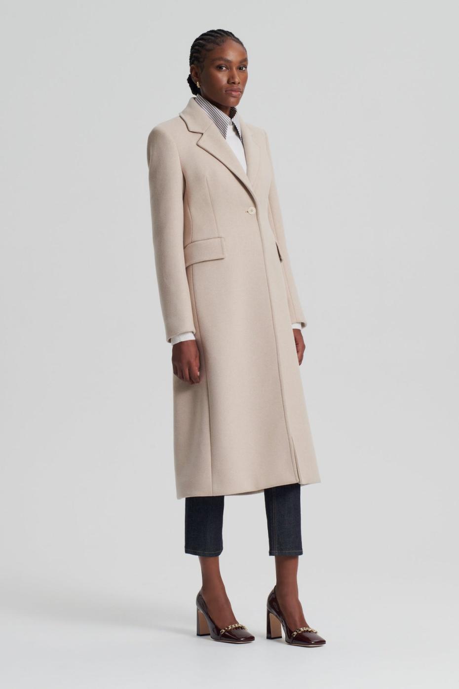 Coats | Women Scanlan Theodore TAILORED COAT Nougat