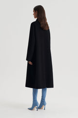 Coats | Women Scanlan Theodore WOOL SOFT COAT Black