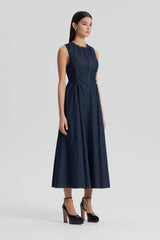 Denim | Women Scanlan Theodore DENIM CARGO DRESS Indigo