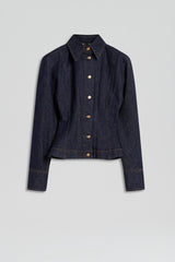 Denim | Women Scanlan Theodore DENIM COCOON SLEEVE JACKET Indigo