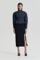 Denim | Women Scanlan Theodore DENIM COCOON SLEEVE JACKET Indigo