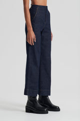 Denim | Women Scanlan Theodore DENIM CROPPED JEAN Indigo.1275