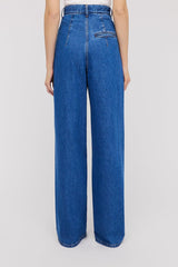 Denim | Women Scanlan Theodore DENIM DRAPE LEG JEAN Blue.11.75