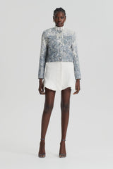 Denim | Women Scanlan Theodore DENIM SKATER SKIRT Natural