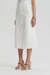 Denim | Women Scanlan Theodore DENIM SKIRT Natural.11.5