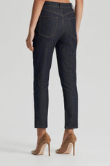 Denim | Women Scanlan Theodore HIGH RISE STRAIGHT CROP JEAN Indigo12.75