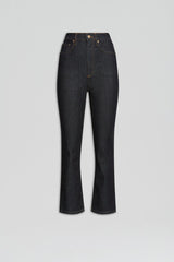 Denim | Women Scanlan Theodore HIGH RISE STRAIGHT CROP JEAN Indigo12.75