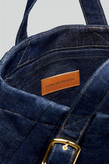 Denim | Women Scanlan Theodore TAILORED DENIM TOTE Indigo.b
