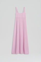 Dresses | Women Scanlan Theodore CREPE KNIT SQUARE NECK DRESS Mauve
