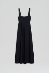 Dresses | Women Scanlan Theodore CREPE KNIT SQUARE NECK DRESS Navy