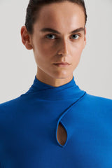 Dresses | Women Scanlan Theodore CREPE KNIT TURBAN TWIST DRESS Prussian.blue