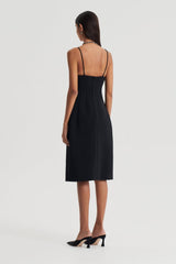 Dresses | Women Scanlan Theodore DIAMANTE TRIM DRESS Black