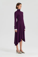 Dresses | Women Scanlan Theodore DRAPE HEM DRESS Mulberry