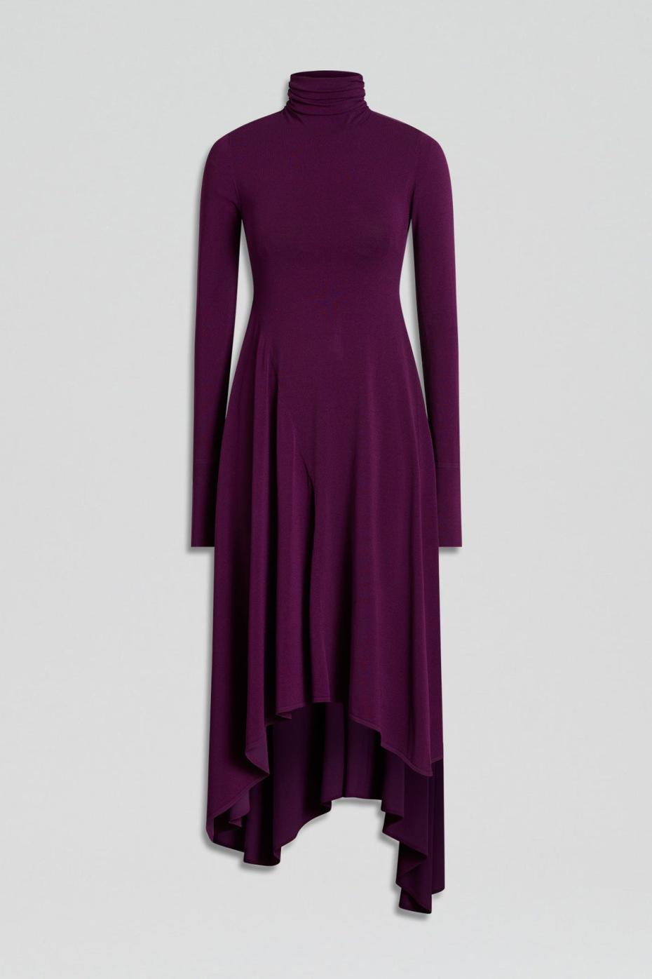 Dresses | Women Scanlan Theodore DRAPE HEM DRESS Mulberry