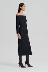Dresses | Women Scanlan Theodore FRENCH BROCADE DRESS Black