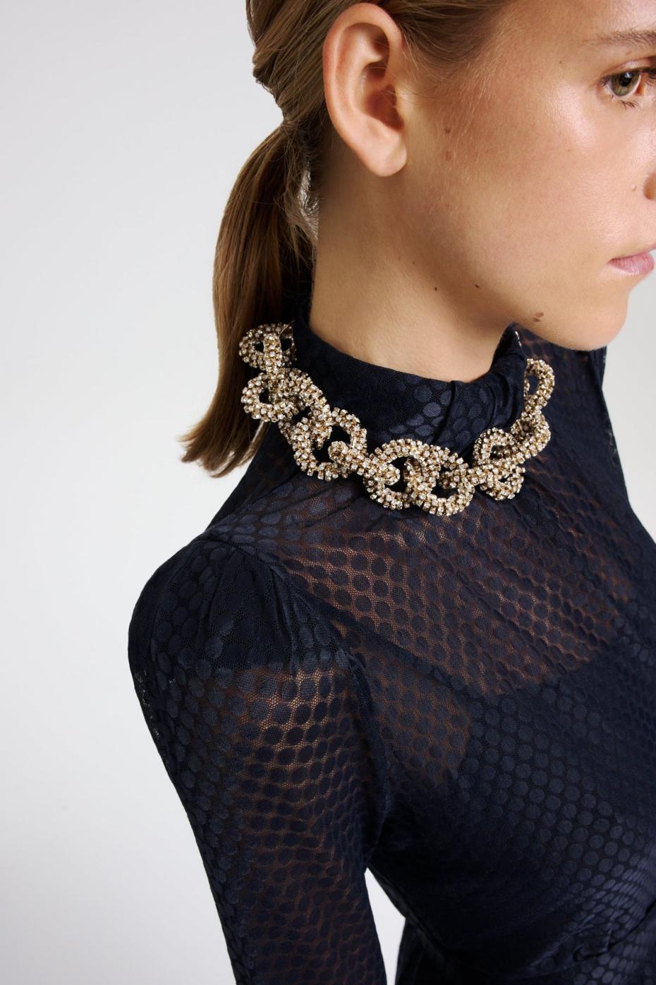 Dresses | Women Scanlan Theodore FRENCH LACE DRESS Navy