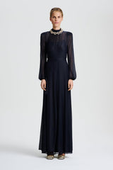 Dresses | Women Scanlan Theodore FRENCH LACE DRESS Navy