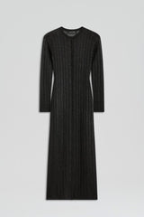 Dresses | Women Scanlan Theodore METALLIC KNIT CARDIGAN Black