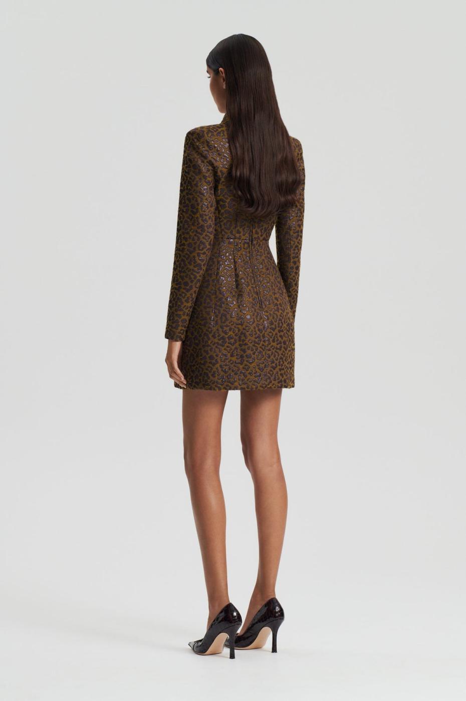 Dresses | Women Scanlan Theodore OCELOT TAILORED DRESS Moro