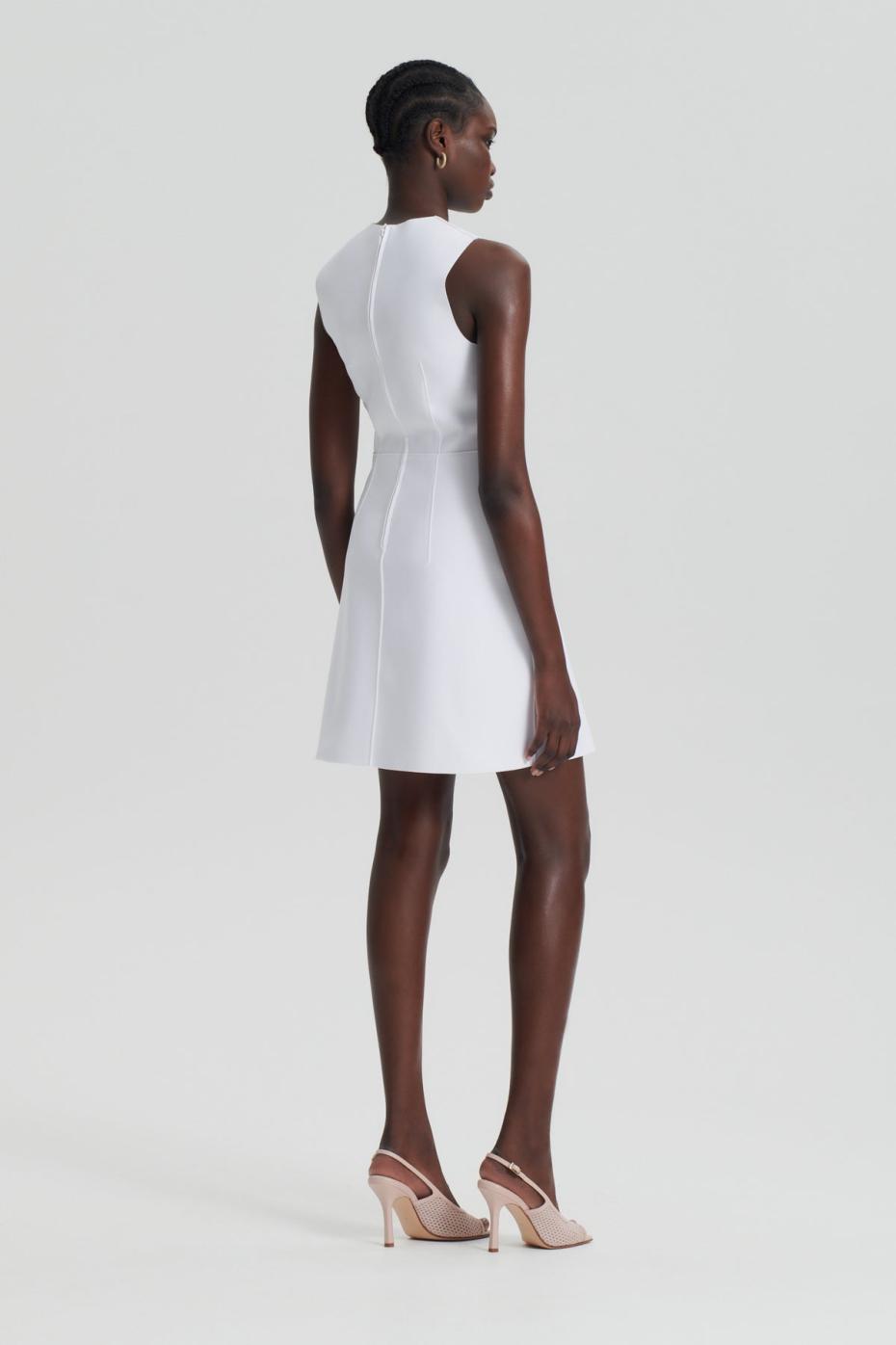 Dresses | Women Scanlan Theodore SCUBA MINI DRESS White