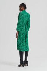 Dresses | Women Scanlan Theodore SILK BOTANICAL DRESS Verde