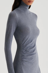 Dresses | Women Scanlan Theodore SPARKLE GATHER DRESS Silver