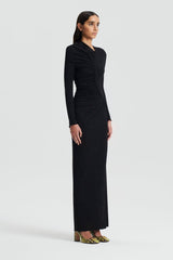 Dresses | Women Scanlan Theodore TINSEL DRAPE GOWN Black