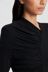 Dresses | Women Scanlan Theodore TINSEL DRAPE GOWN Black