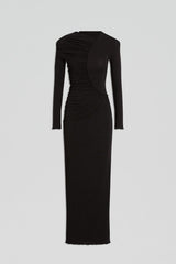 Dresses | Women Scanlan Theodore TINSEL DRAPE GOWN Black