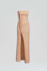 Dresses | Women Scanlan Theodore TINSEL GINGHAM GOWN Rose Gold